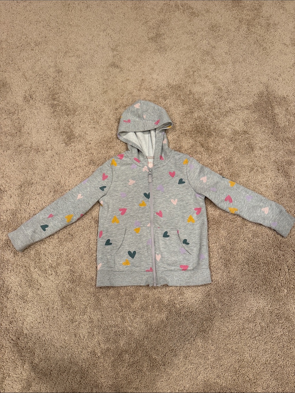 5T Heart Zip Up